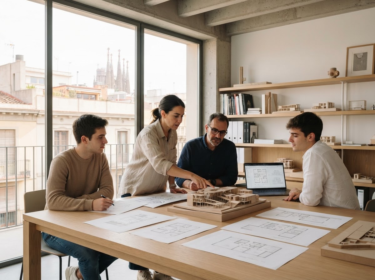 Casa Hernández, equipo de análisis de datos trabajando en modelos de riesgo financiero